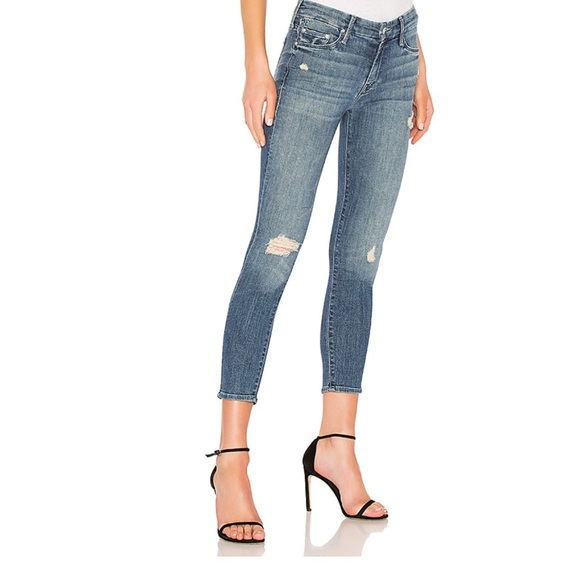 MOTHER The Looker Cropped Jeans Size 27 EUC - Picture 4 of 8